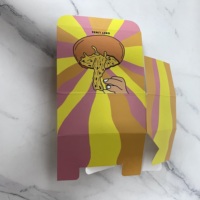 Boîtes pliables recyclables en carton avec options d'impression personnalisées sur carton ivoire, pelliculage mat et revêtement UV