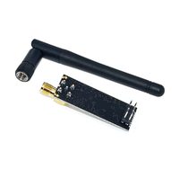 Module de transmission sans fil longue portée NRF24L01 PA LNA 1100m, module émetteur-récepteur avec antenne