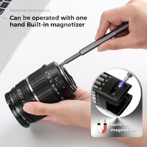 Набор мини-отверток UFTOOLS с 40 насадками и стальной ручкой для телефонов, камер, часов, игрушек и компьютеров - Product Image 6