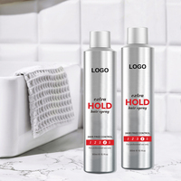 Spray de réglage de cheveux naturels de style professionnel, usine OEM