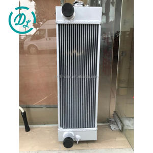 EexcavaStart PC55-7 Excavator Radiator <b>Water</b> Tank Assembly Part 22M-03-21330 Durable Aluminum Core Efficient <b>Cooling</b> 1 Year - Product Image 1