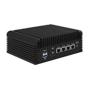 Topton Fanless Firewall <b>Mini</b> <b>PC</b> In-tel i3 N355 N305 N150 N95 4x2.5G LANs DDR5 NVMe IOT <b>Mini</b> Computer NAS <b>PC</b> Home Server Host - Product Image 4