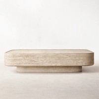 Haupt dekoration Wabi-Sabi Wind rechteckiges Wohnzimmer Loch Netz Rotlicht Luxus villa Modell haus Skandi navis cher Couch tisch