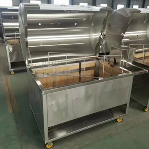 Máquina de cordero asado de carbón, equipo automático para <span class=keywords><strong>asador</strong></span> de cerdos, estufa rotativa de cordero entero - Product Image 2