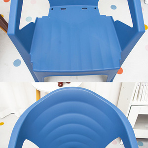 Silla de Plástico Hengfeng con Respaldo, Color Amarillo Albaricoque, Silla de Jardín Reforzada para Exteriores, para Adultos, Uso Comercial - Product Image 4