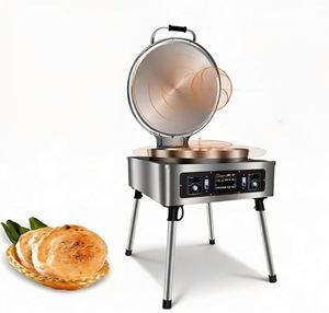 Machine à crêpes verticale professionnelle en acier inoxydable pour comptoir, à larges côtés, facile à utiliser, 220V, plaque industrielle - Product Image 1