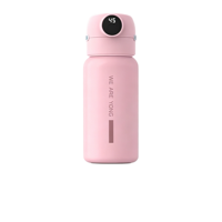 Bouteille isotherme universelle intelligente 600 ml en acier inoxydable 316L avec empreinte digitale, Bluetooth, affichage LED de la température, étanche IPX7, pour la gym