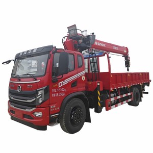 Grúa hidráulica montada en camión Dongfeng 4X2 de alta resistencia para proyectos de construcción, ¡en oferta! - Product Image 6