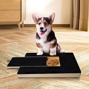 Wooden Pull Out Dog <b>Scratching</b> <b>Post</b> With Food Box Multifunctional Pet Grooming Tool For Dogs - Product Image 1