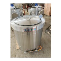 Kessel Multifunktion aler Suppen topf mit Hahn Instant Topf handels üblicher Schnell kochtopf große handels übliche Kochtöpfe zum Kochen von Schweine fleisch