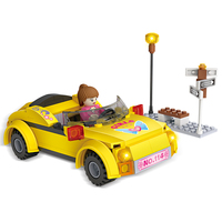 Bloques de Construcción COGO Serie Ciudad, Coches Pequeños, Bloques de Construcción Educativos, Ladrillos para Niños, Juguetes