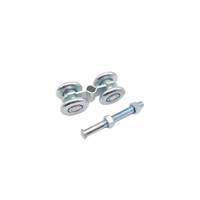 Rouleau de glissière C30 pour rail suspendu, chariot à câble, poulie, roue coulissante pour bâche, rouleau de glissière pour rail de serre