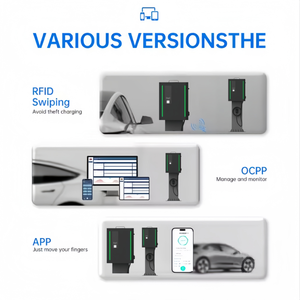 Nouvelle station de <span class=keywords><strong>recharge</strong></span> rapide pour véhicules électriques DC 20kW 30kW 3 monophasées OCPP avec écran LCD, à poser au sol, pour usage commercial et domestique - Product Image 5