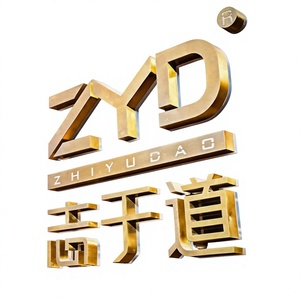 Letrero Comercial Personalizado de Acero Inoxidable con Iluminación LED para Fachada de Tienda, Logotipo con Halo Luminoso, Letras 3D Retroiluminadas de Metal - Product Image 2