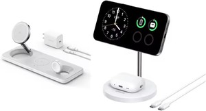 Nouveau chargeur sans fil pliable 3-en-1 Anker 15W ultra-rapide compatible avec câble USB-C pour <span class=keywords><strong>iPhone</strong></span> 15/<span class=keywords><strong>14</strong></span> Series - Product Image 2