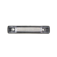 1x Feu de position latéral 6LED 12/24V 2Pin Strip Light Bar Amber/Red/White Line Surface Waterproof Clearance Lamp