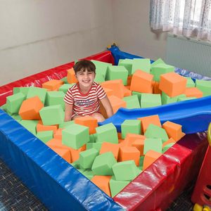 Bloques de Espuma de Poliuretano Personalizados para Protección de Seguridad en Piscinas de Trampolín, Venta al Por Mayor - Product Image 6