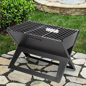 Portable Stainless Steel Folding BBQ <strong>Grill</strong> Modern Style Outdoor <strong>Charcoal</strong> <strong>Grill</strong> for Camping &amp; Cooking - Product Image 5