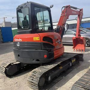Miniexcavadora Kubota U40 de segunda mano, excavadora pequeña sin cola de 4 toneladas, se vende a bajo precio con stock original japonés. - Product Image 2