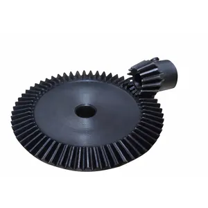 Manufacturer Direct Sale 90 Degree Precision Bevel Gear to 1 to 8 Speed Ratio Bevel Gear Provided Standard Die Casting