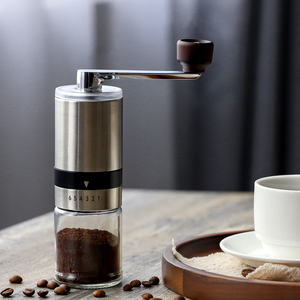 Molinillo de Café Manual Comercial al por Mayor, de Acero Inoxidable, con Manivela Ajustable, Portátil, para Cafetería - Product Image 5