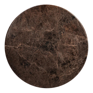 <span class=keywords><strong>Tavolo</strong></span> da Pranzo <span class=keywords><strong>Allungabile</strong></span> Kumusi in Marmo Naturale <span class=keywords><strong>Marrone</strong></span> Scuro Emperador per Uso in Officina - Product Image 5