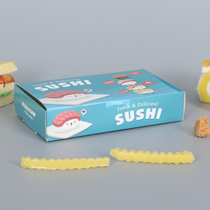 Venta al por mayor caja desechable para sushi con impresión offset y laminación brillante/mate para uso alimentario - Product Image 4