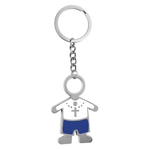 Llavero de Aleación Moderno para Hombre, Llavero de Metal con Logotipo Personalizado, Elegante Llavero de Acero Inoxidable para Regalo, Sin Caja - Product Image 1