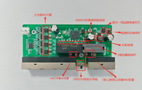 Conmutador de Red POE Huayu 4+2 100Mbps, Compatible con VLAN Simple, Plug-and-Play, Capacidad de 1.6Gbps para Redes de Oficina de Fibra Óptica