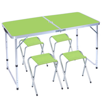 Vente en gros de table pliante en maille pour l'extérieur table de camping portable pour barbecue table de camping polyvalente