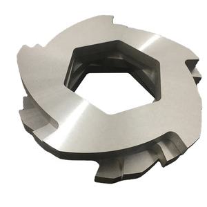 タイヤ二重シャフトシュレッダー歯刃ナイフタイヤ用ゴム金属プラスチックガラス等 - Product Image 2