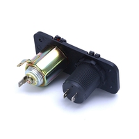 Prise allume-cigare 12V double USB 2.1A/1A adaptateur secteur prise 2 ports USB chargeur de voiture pour voiture bateau marine motos