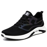 Chaussures pour hommes noires, style gris, nouvelle collection, décontractées, sportives, en PVC, à lacets, pour l'extérieur, acceptant les services OEM ODM, modèle ZX185 haut de gamme