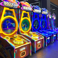 Machine de jeu de course Soul Warp Redemption Jinchuang D-03, borne d'arcade à tickets et à pièces, divertissement pour enfants, en métal et acrylique, 1