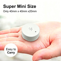 Detector de Presencia Humana ZigBee 24G MmWave, Mini Radar con Sensor de Movimiento, Detección de Temperatura, Humedad y Luz para Tuya Smart Life Zigbee2mqtt