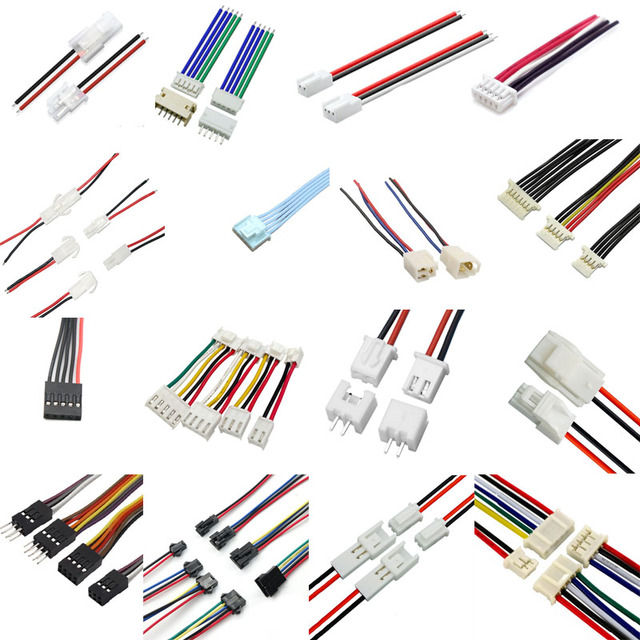 JST SH MX GH ZH PH EH XH VH 1.0 1.25 1.5 2.0 2.54 3.96 MM Pitch 2/3/4/5/6 Pin Connector Wire Harness Cable Assembly