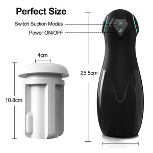 Copa de Masturbación Automática con Succión Profunda, Masturbadores Vaginales para Hombres, Juguetes Sexuales Orales para Hombres Adultos, Otros Masajeadores 18+ - Product Image 6