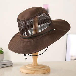 Sombrero de Pescador Plegable de Malla Transpirable para Hombre, Varios Estilos, para Playa, Pesca y Senderismo, Venta al por Mayor - Product Image 6
