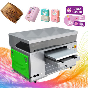Impresora <span class=keywords><strong>UV</strong></span> de cama plana-Máquina <span class=keywords><strong>UV</strong></span> Dtf de escritorio de 40*60cm adecuada para pequeñas empresas, bajo consumo de energía, fácil de operar - Product Image 1