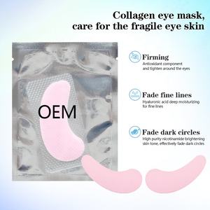 Parches <span class=keywords><strong>de</strong></span> Hidrogel para <span class=keywords><strong>Ojos</strong></span> con Colágeno Rosa y Cúrcuma, para Arrugas, Líneas Finas, Antienvejecimiento, para Todo Tipo <span class=keywords><strong>de</strong></span> Piel - Product Image 3