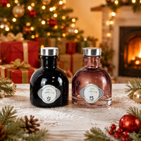 Diffuseur de parfum rond personnalisé en bouteille, marque privée OEM ODM, diffuseur d'aromathérapie, logo et parfum sur mesure pour projets commerciaux