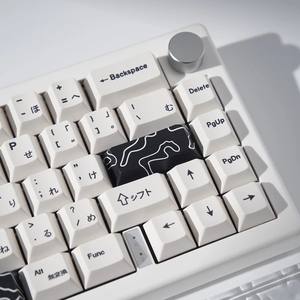 Keycaps Topographiques Corail de la Mer 4 Pièces Profil Cherry Teint par Sublimation PBT Barre d'Espace 6.25U <span class=keywords><strong>ESC</strong></span> Entrée <span class=keywords><strong>Keycap</strong></span> Personnalisé - Product Image 1