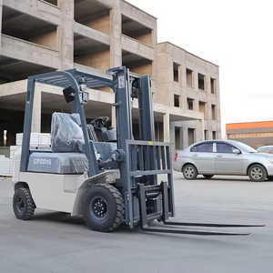 Xe nâng dầu động cơ đốt trong Powston dễ vận hành, 5 tấn, cân bằng trọng lượng, chất lượng cao, cột nâng 3 tầng, tốc độ 24km/h - Product Image 4