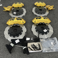 Système de freinage automobile amélioré, étrier de frein 6 pistons / étrier de frein 4 pistons 380 mm style fleur pour Ford Focus Explorer F150 Mustang