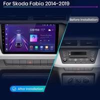 Junsun V1 EU Stock, Navegación Inalámbrica CarPlay Android Auto para Skoda Fabia 2014-2019, Autoradio para Coche, Multimedia, Video