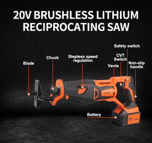 <span class=keywords><strong>Scie</strong></span> sauteuse sans fil KAFUWELL PA4510H, outils électriques, <span class=keywords><strong>batterie</strong></span> lithium-ion 20V, pour bois, plastique et métal - Product Image 3