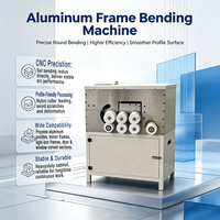 Machine de cintrage de tuyaux circulaires unidirectionnels semi-automatique CNC pour l'aluminium et l'industrie des portes et des fenêtres