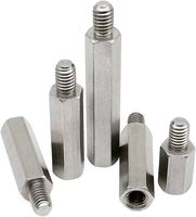 Custom M2 M3 M4 M5 M6 M8 PCB Male Female Threaded Stainless Steel Spacer Standoff Hex Studs