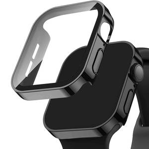 Protection d'écran en verre trempé imperméable, cadre de protection, coque rigide pour <span class=keywords><strong>Apple</strong></span> <span class=keywords><strong>Watch</strong></span> Series 9 8 <span class=keywords><strong>7</strong></span> 6 41 <span class=keywords><strong>mm</strong></span> <span class=keywords><strong>45</strong></span> <span class=keywords><strong>mm</strong></span> - Product Image 5