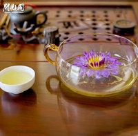 KAIYANGE Vente en gros Lan Lian Hua Fleur de lotus bleu séchée en vrac Fleur fermée Thé aux herbes Thé aux fleurs sans vide